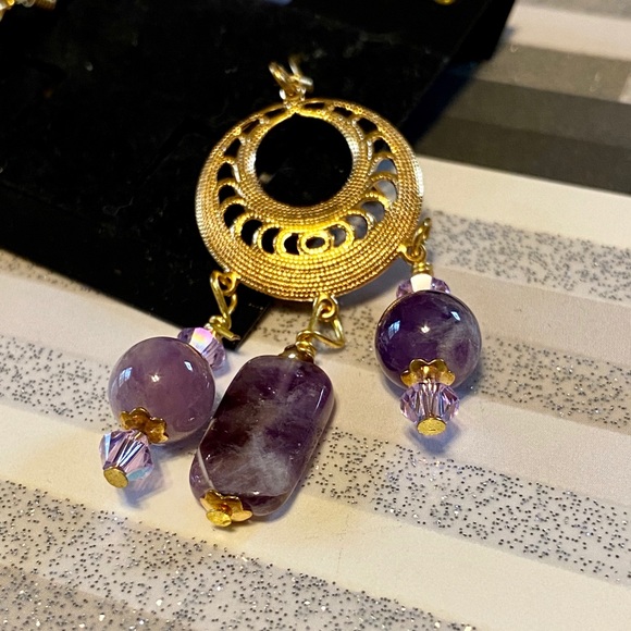 Artisan earrings 🖤 - Picture 3 of 3